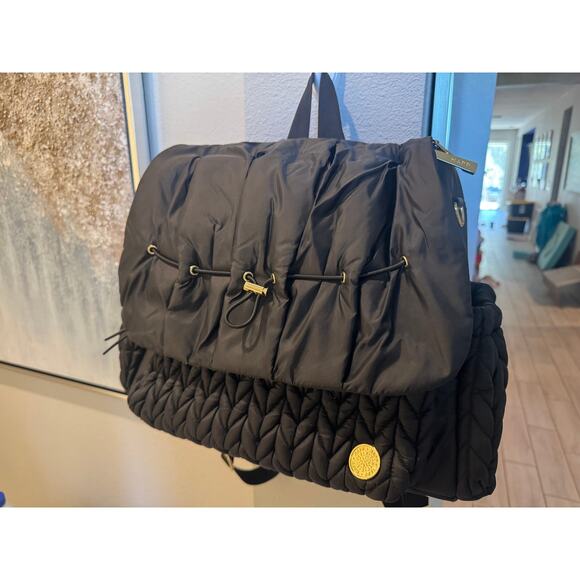 Happ Brand Levy Backpack Black Baby Bag Diaper Bag - Picture 2 of 11